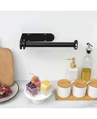 Yigii One-Handed Tear Paper Towel Holder with Quick Release Knob, Wall-Mounted, Durable