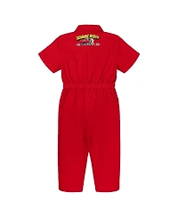 Cars Lightning McQueen Boys'( 5 to 8 ) Racing Cosplay One Piece Coverall
