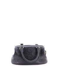 Pre-Owned Gucci Small Star Shoulder Bag Gg Embossed Leather