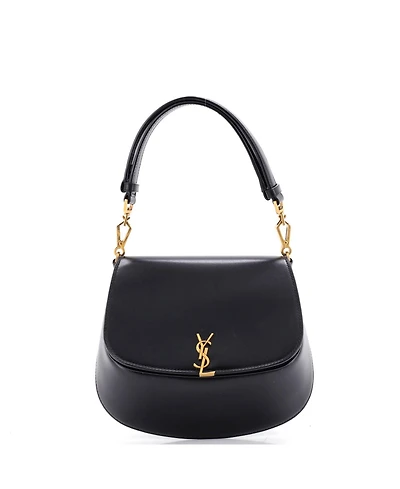 Pre-Owned Saint Laurent Mini Voltaire Top Handle Bag Leather