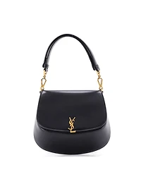 Pre-Owned Saint Laurent Mini Voltaire Top Handle Bag Leather