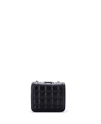 Pre-Owned Gucci Mini Deco Chain Flap Bag Mixed Matelasse Leather