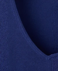 Mango Women's V-Neck Knit Top