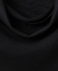 Mango Women's Draped Neck Knitted Sweater