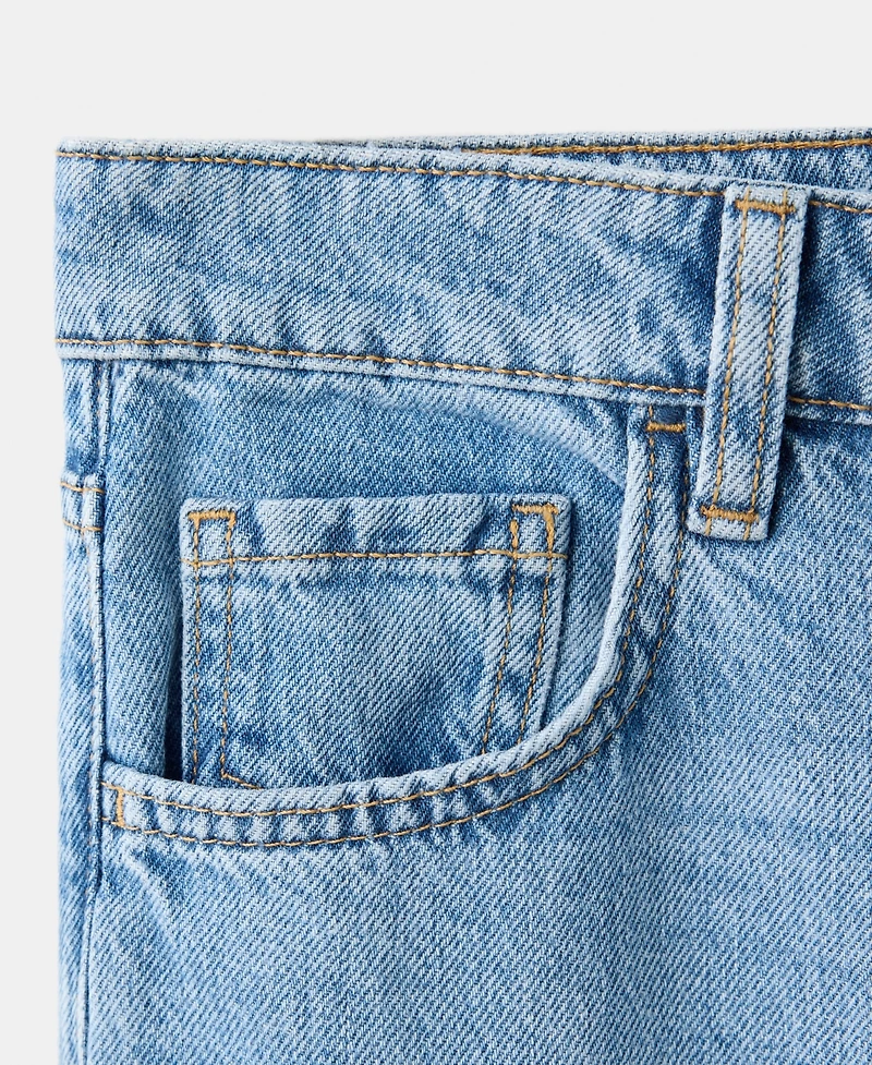 Mango Women's Danila High-Waisted Wide Leg Jeans