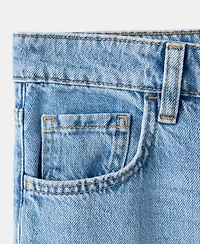 Mango Women's Danila High-Waisted Wide Leg Jeans