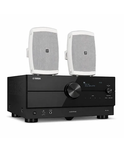 Yamaha Rx-A2A 7.2-Channel 8K Av Receiver with Speakers
