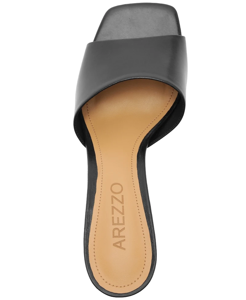 Arezzo Women's Savi Low Stiletto Dress Sandals