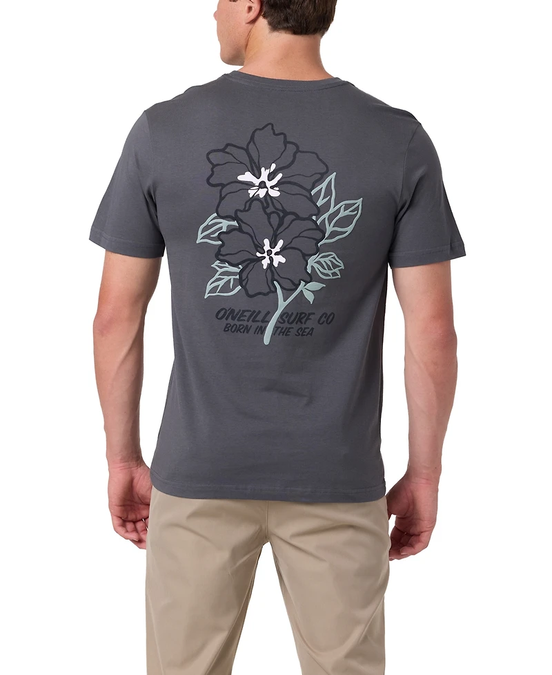 O'Neill Men's Tropical Floral Graphic T-Shirt