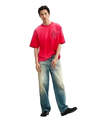 Desigual Men's Embroidered Mickey T-shirt
