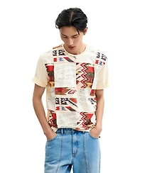 Desigual Men's Ethnic print T-shirt