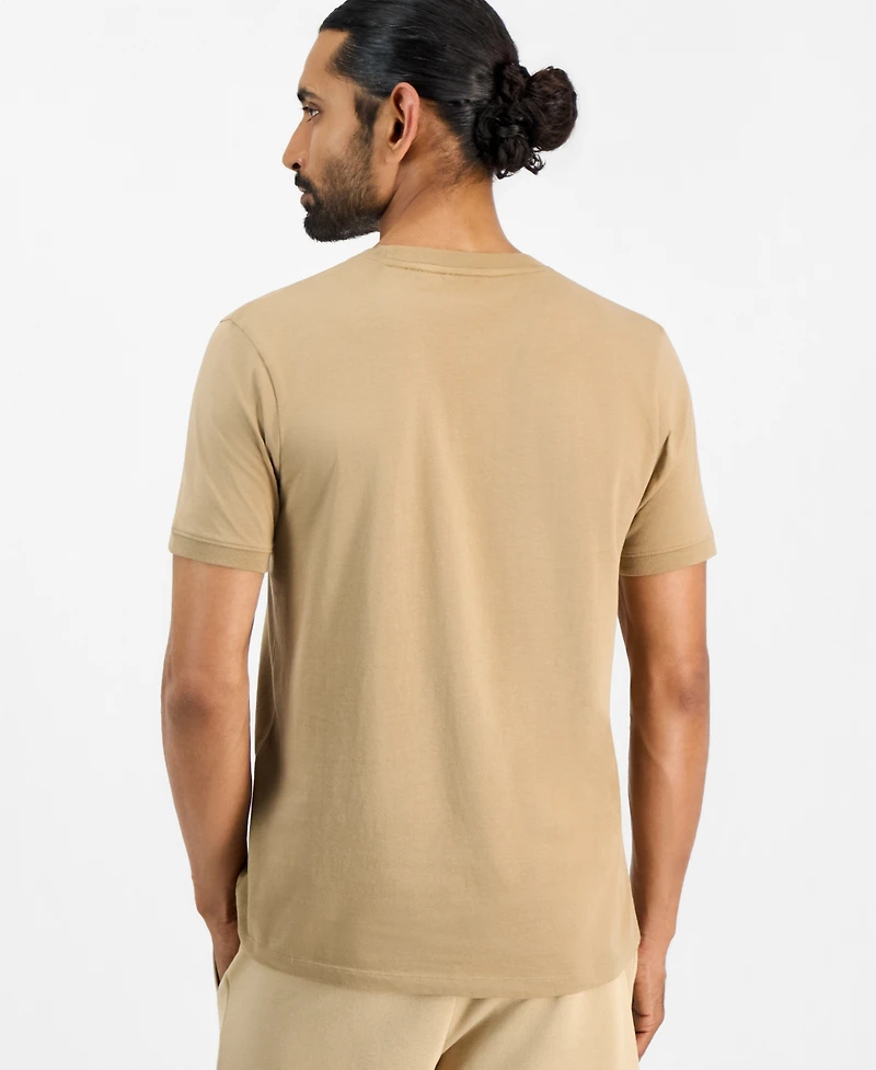 Hugo by Boss Men's Diragolino Ribbed Crewneck T-Shirt