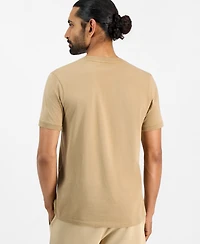 Hugo by Boss Men's Diragolino Ribbed Crewneck T-Shirt