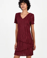 Connected Petite Jacquard Sheath Dress