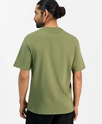 Hugo by Boss Men's Dapolino Heavy Single Jersey Logo T-Shirt