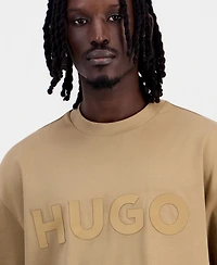 Hugo by Boss Men's Dinkee Oversized-Fit Logo T-Shirt