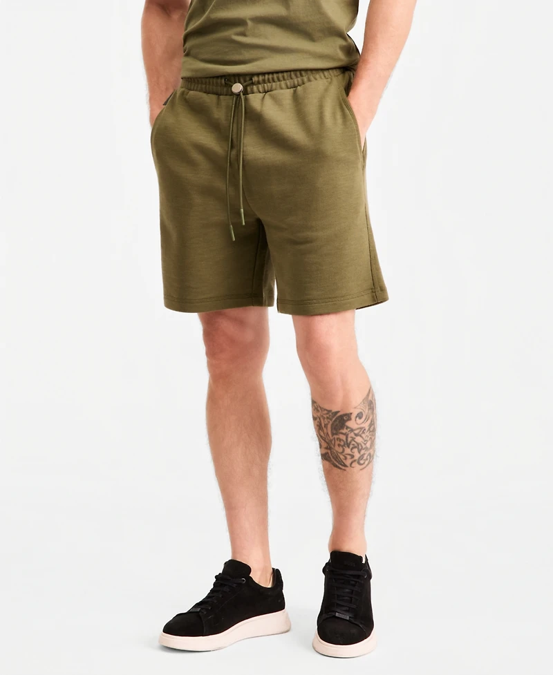 Hugo by Boss Men's Nuca Pull-On Drawstring Shorts, 7.2" Inseam