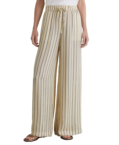 Reiss Women's Minnie Wide-Leg Stripe Pants