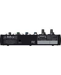 Mackie Mix8 8-Channel Compact Mixer, 20Hz to 30kHz Frequency Response, 3.8kOhms Mic-In / 1kOhms Tape Out / 22Ohms Phones Out Impedances, 2-Pin Dc