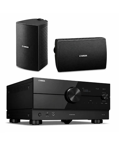 Yamaha Rx-A4A 7.2-Channel Dolby Atmos Av Receiver with Speakers