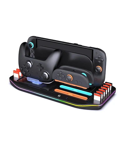 Sonicgrace Rgb Organizer Station Charging Dock for Nintendo Switch 2