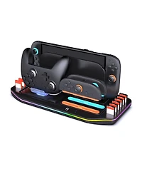 Sonicgrace Rgb Organizer Station Charging Dock for Nintendo Switch 2