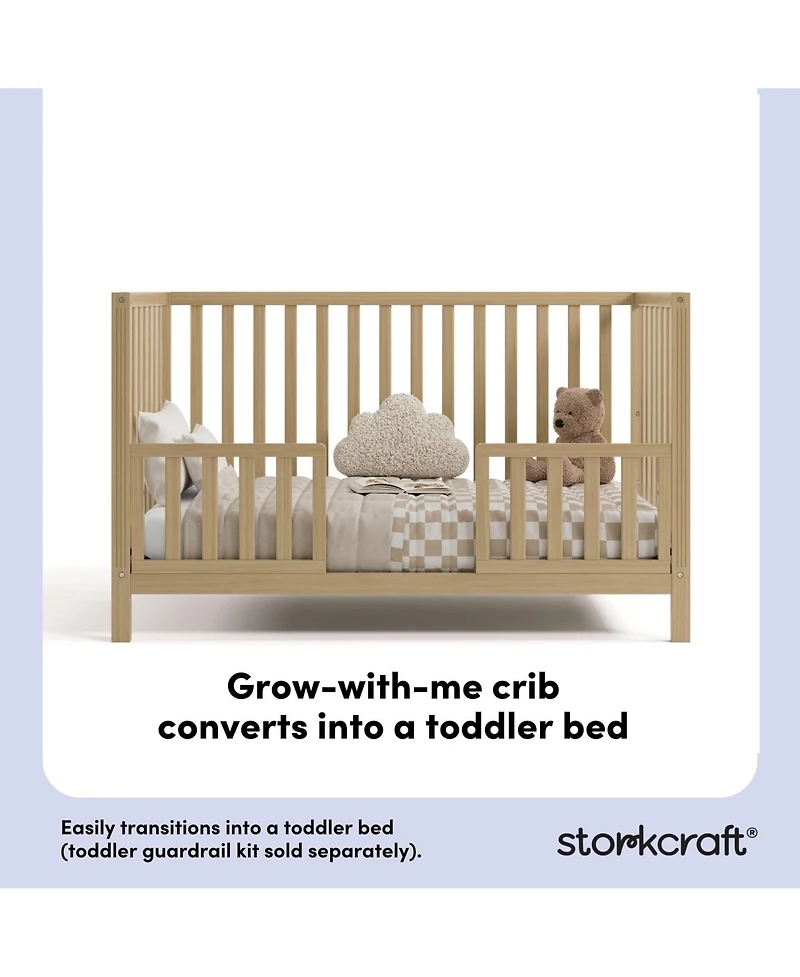 Storkcraft Morningside 5-in-1 Convertible Crib