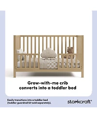 Storkcraft Morningside 5-in-1 Convertible Crib