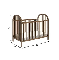 Graco Olivia 3-in-1 Convertible Crib (Hazelnut) – Greenguard Gold Certified