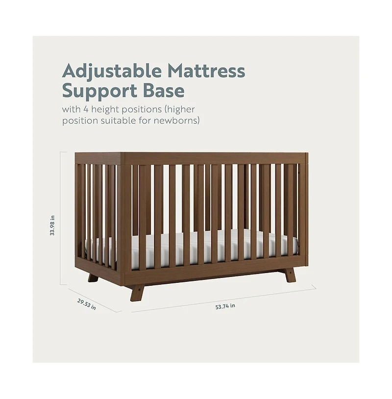 Storkcraft Beckett 3-in-1 Convertible Crib (Hazelnut)