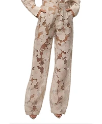 Jluxlabel Women's Organza Floral Pant