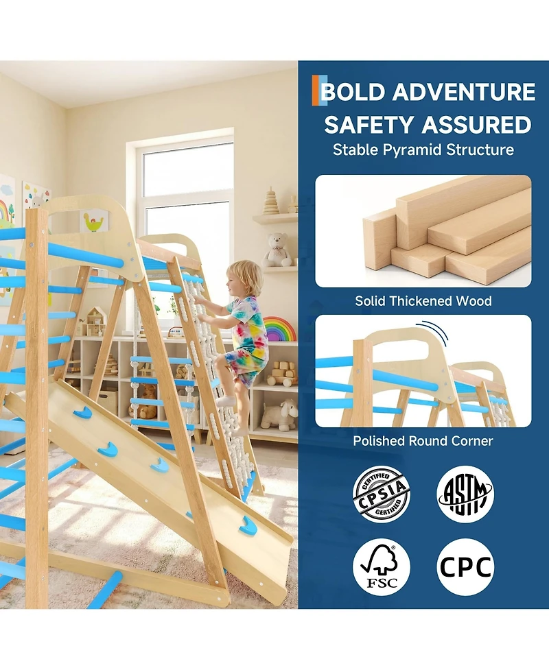 homfan Indoor Animal-Print Climbing Frame