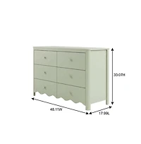 Storkcraft Casablanca 6 Drawer Dresser