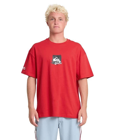 Quiksilver Men's Young Guns Echo Oversized T-Shirt