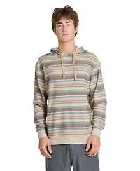Quiksilver Men's Great Otway Striped French Terry Sweatshirt