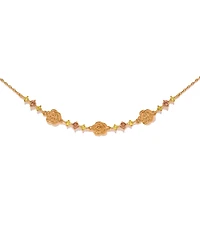 Girls Crew Crystal Disney Beauty The Beast Enchanted Rose Bracelet