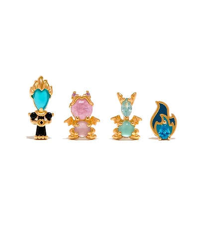 Girls Crew Crystal Disney Hercules' Hades Earring Set
