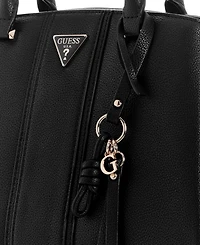 Guess Shimmer Top Handle Medium Satchel Handbag