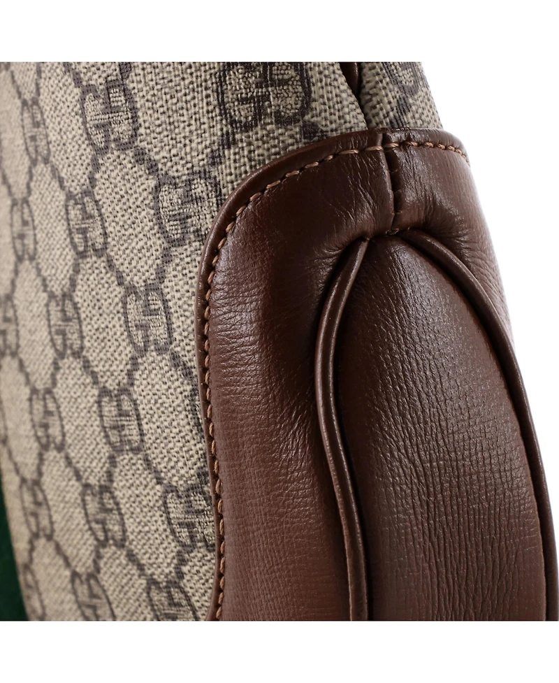 Pre-Owned Gucci Small Jackie 1961 Hobo Gg Coated Canvas