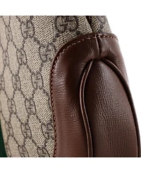 Pre-Owned Gucci Small Jackie 1961 Hobo Gg Coated Canvas