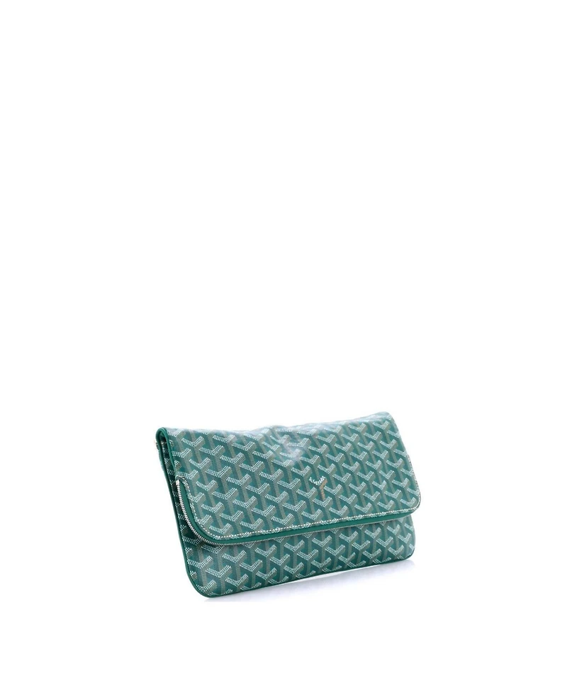 Pre-Owned Goyard Saint Marie Clutch Coated Canvas