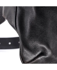 Pre-Owned Saint Laurent Classic Monogram Belt Bag Leather