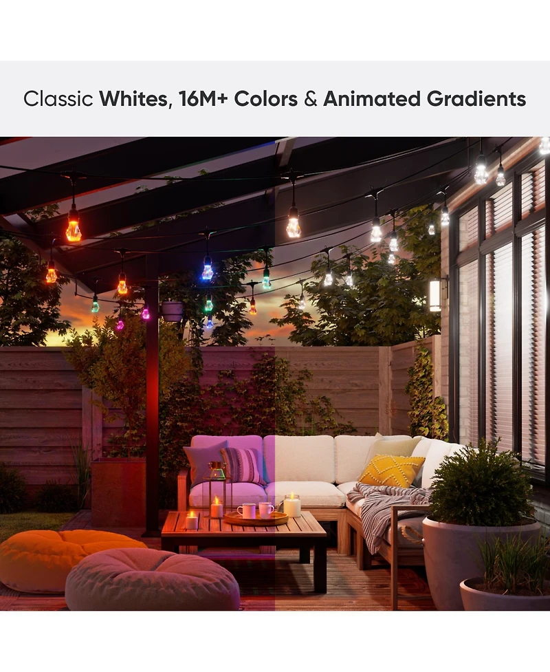 Nanoleaf Matter Smart Outdoor String Lights Smarter Kit