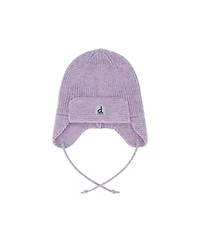 Deux par Baby Girls (3M-24 M) Winter Knit Hat with Ear Flaps and Strings