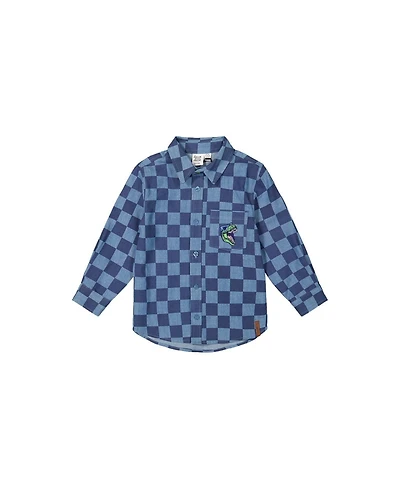 Deux par Little Boys (6Y - 12Y) Chambray Shirt