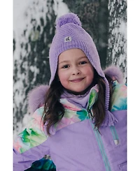 Deux par Deux Toddler Girl 2 - 4 Winter Peruvian Knit Hat