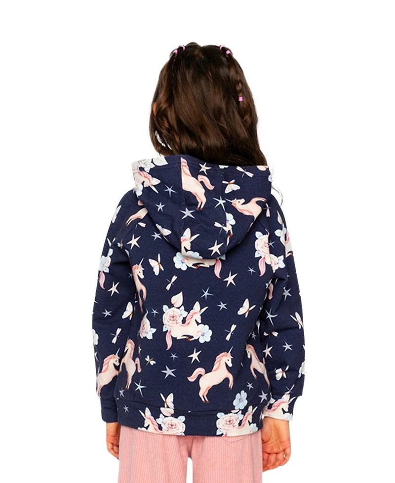 Deux par Toddler Girls' (2T–5T) Printed Hoodie