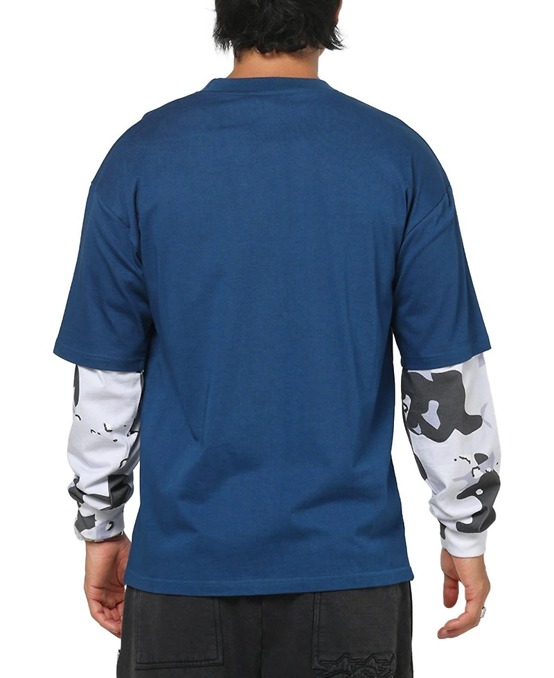 Carre Men's Static Layered Long Sleeve T-Shirt