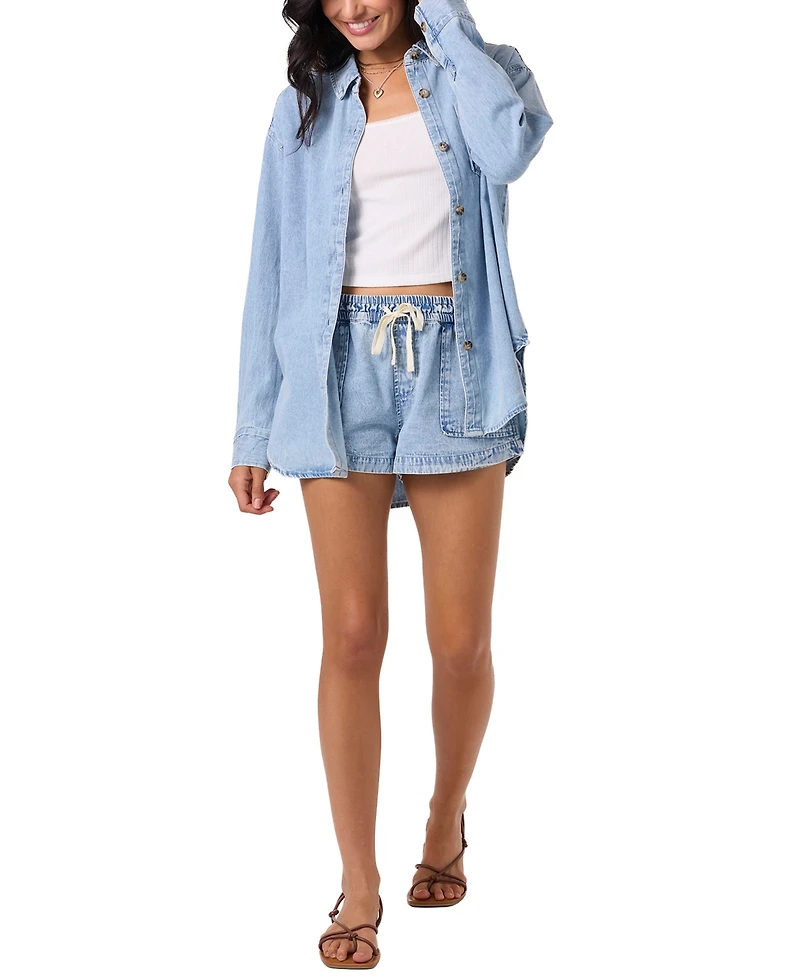 O'Neill Women's Oversized Denim Shacket