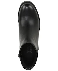 Naturalizer Women's Janet Round Toe Zipper Booties